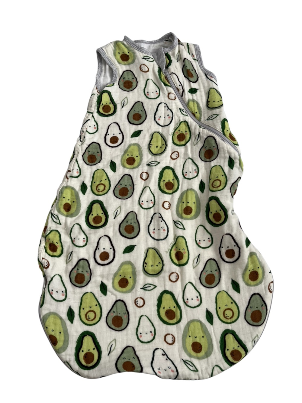 Bamboo Loulou LOLLIPOP Avocado-Print Sleep Sack